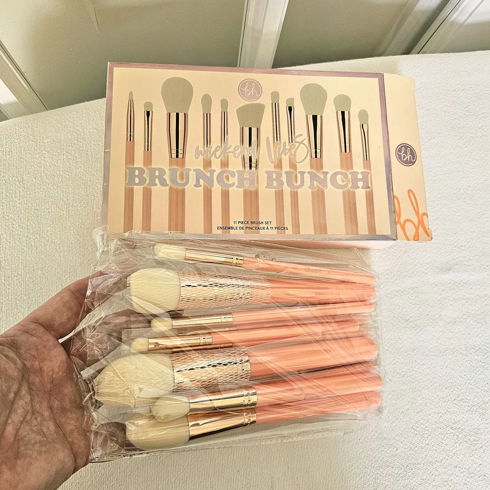 BH COSMETICS Studio Pro Makeup Brush Sculpt Blend Buffer Shader 11 Piece NIB